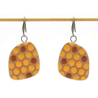 Oorbellen Beehive Amber