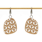 Earrings Mono White Blossom