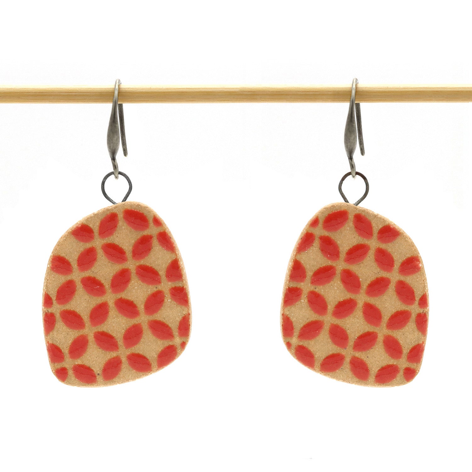 Oorbellen Kaleidoscope Red