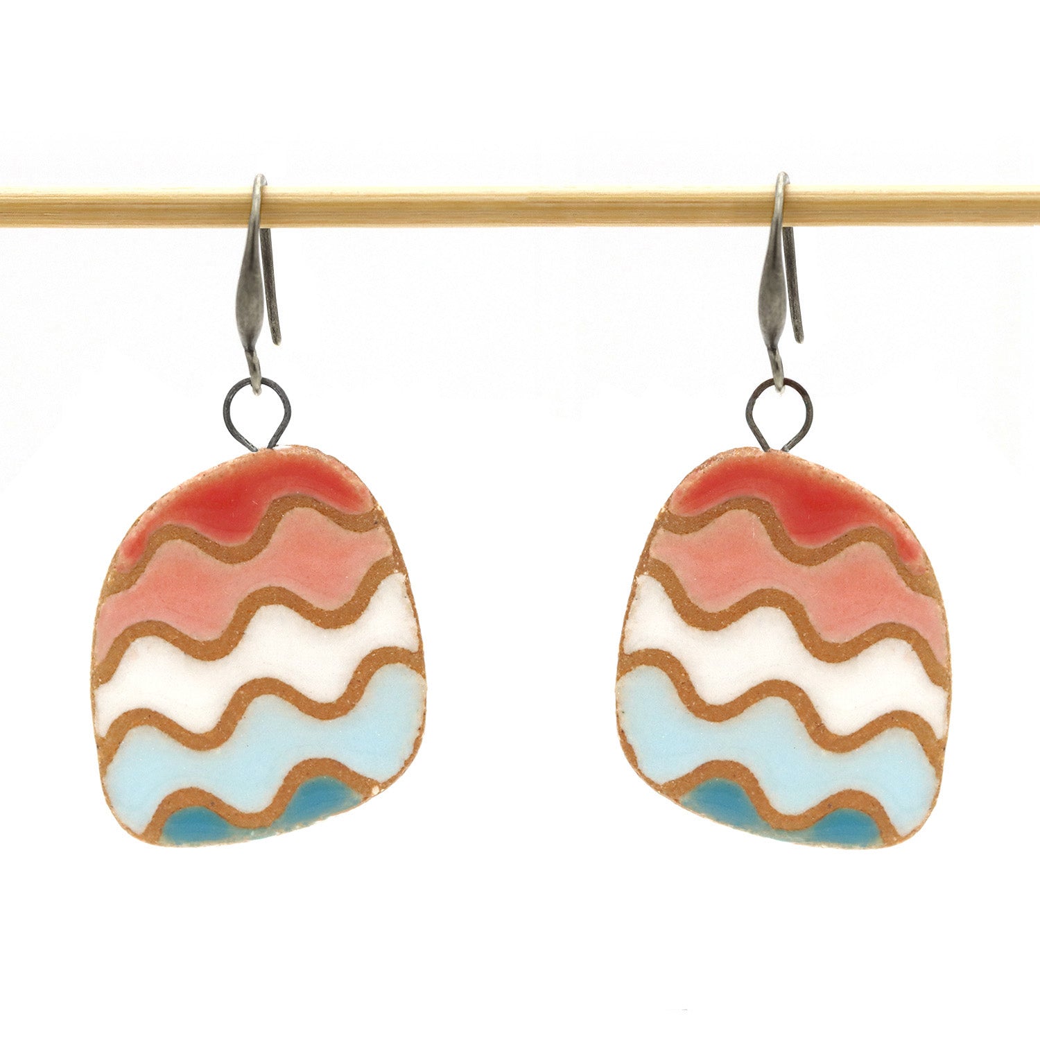 Oorbellen Waves Blush