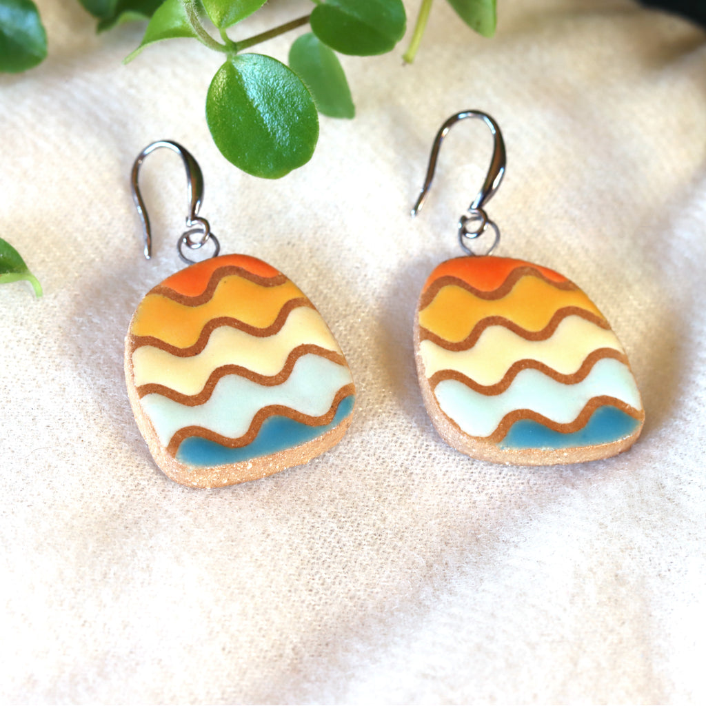 Oorbellen Waves Spring