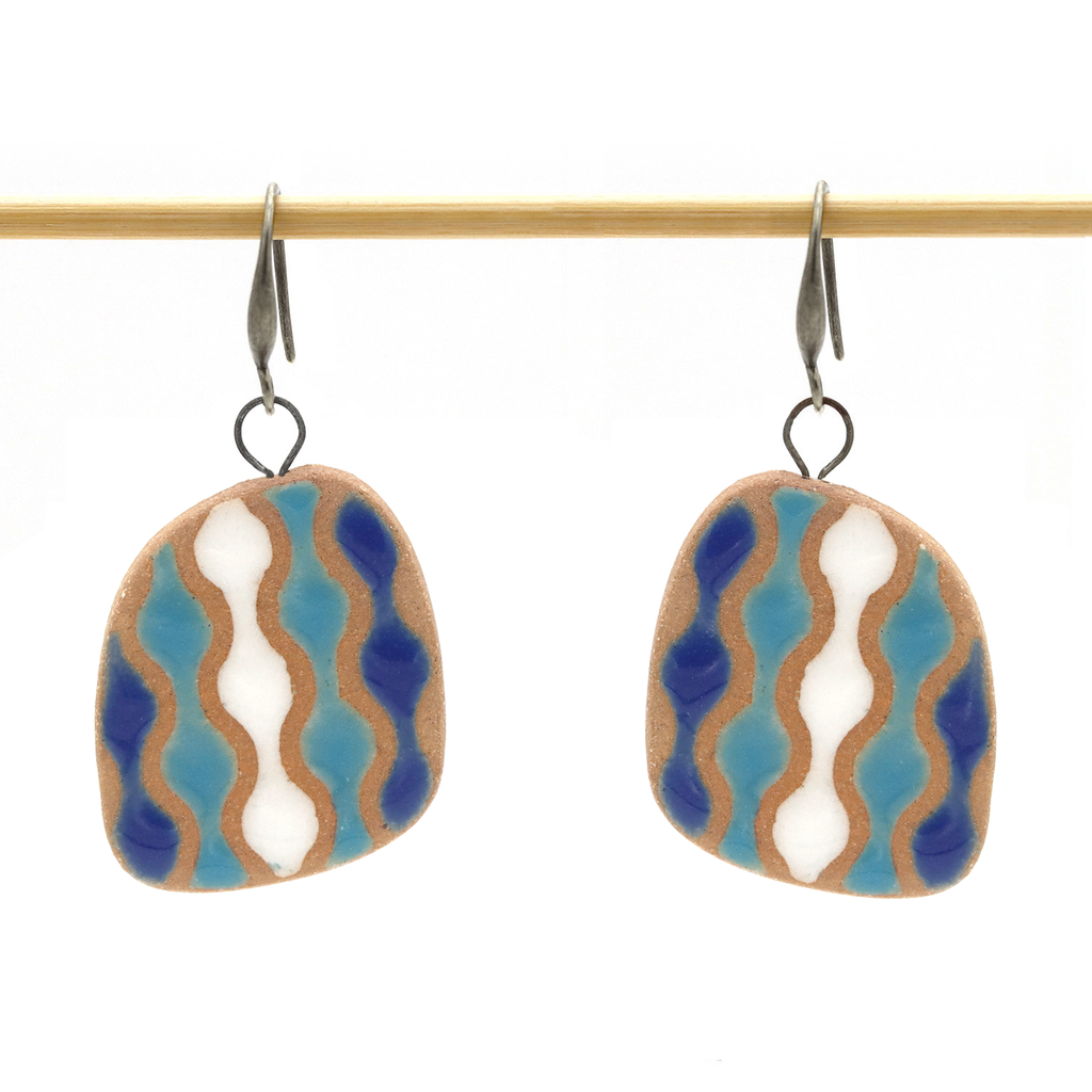 Oorbellen Swirls Arctic
