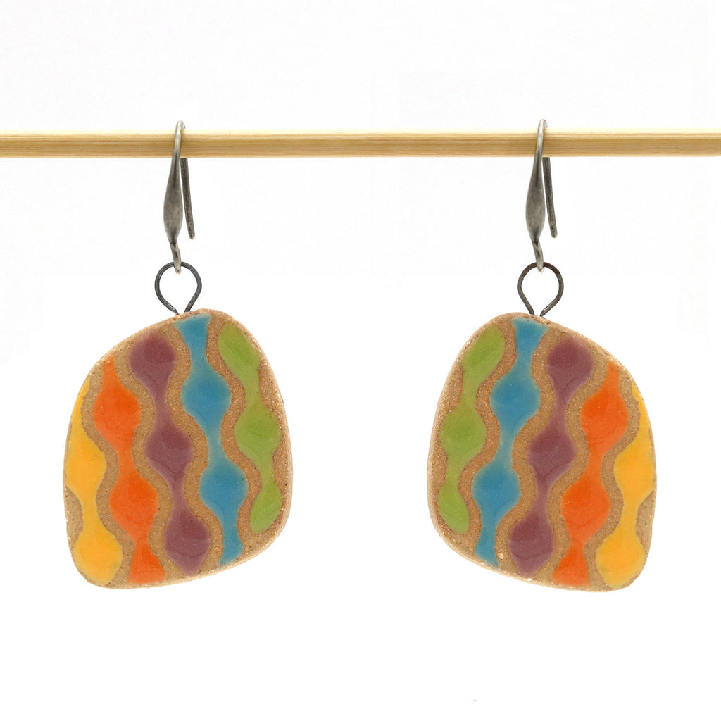 Oorbellen Swirls Confetti