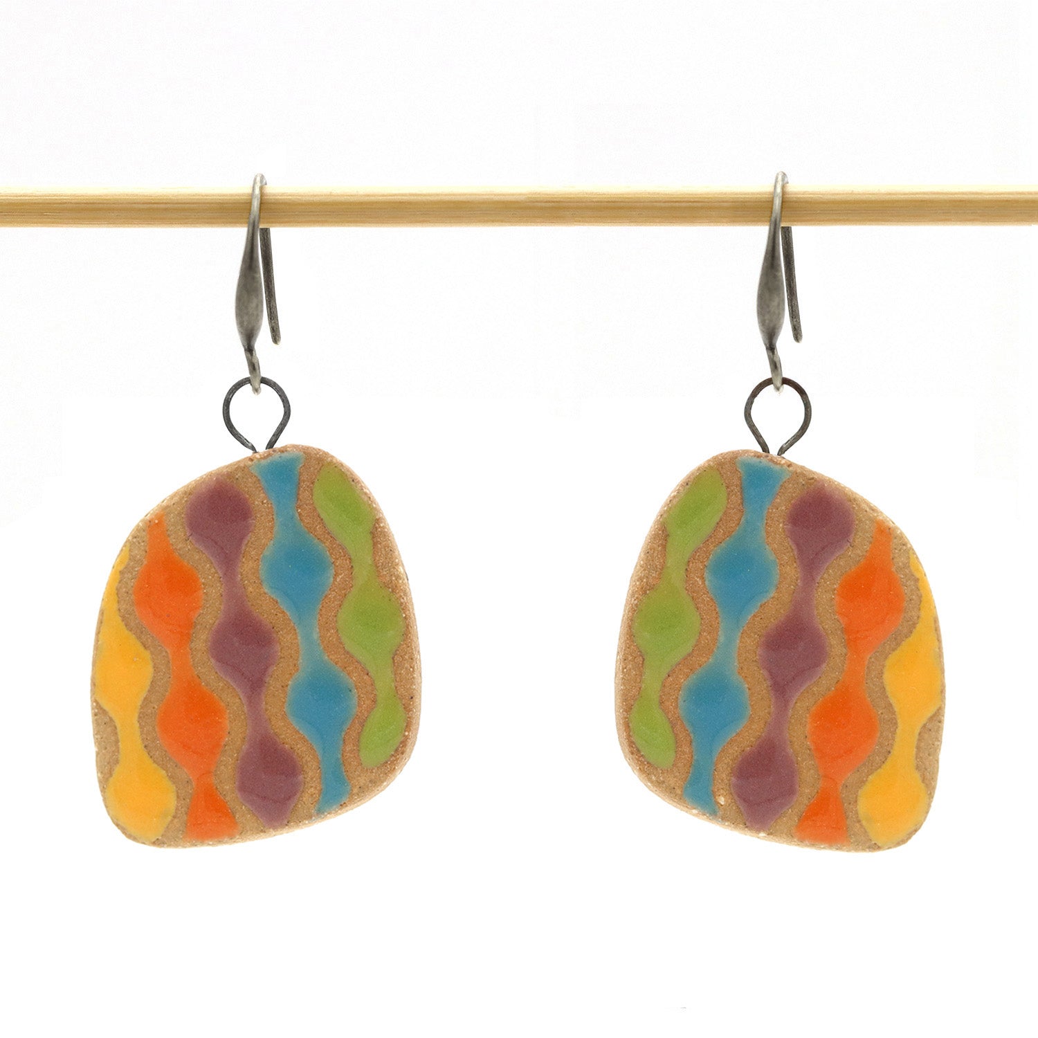 Oorbellen Swirls Confetti