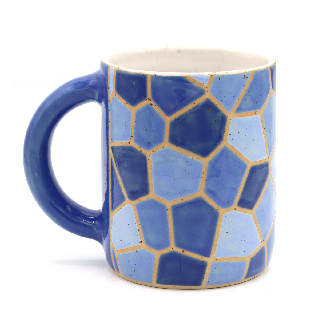 Mok Mosaic Blauw