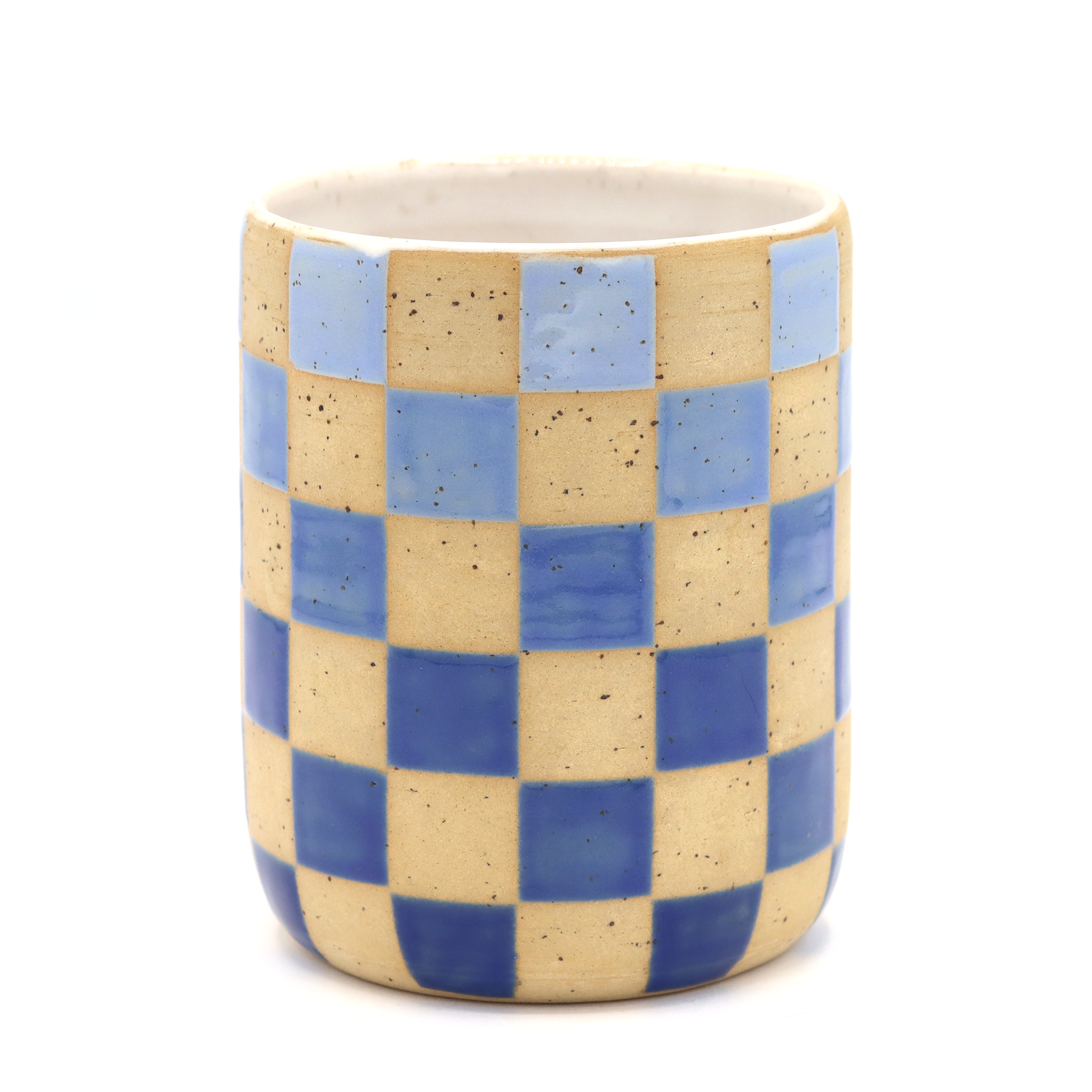 Mug Checkers Blue