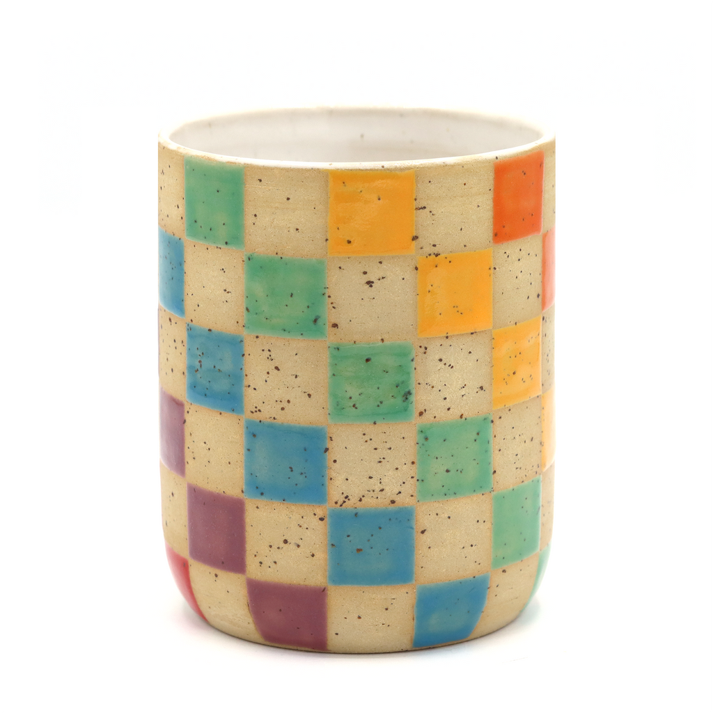 Mug Checkers Rainbow