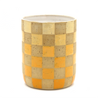 Mug Checkers Yellow