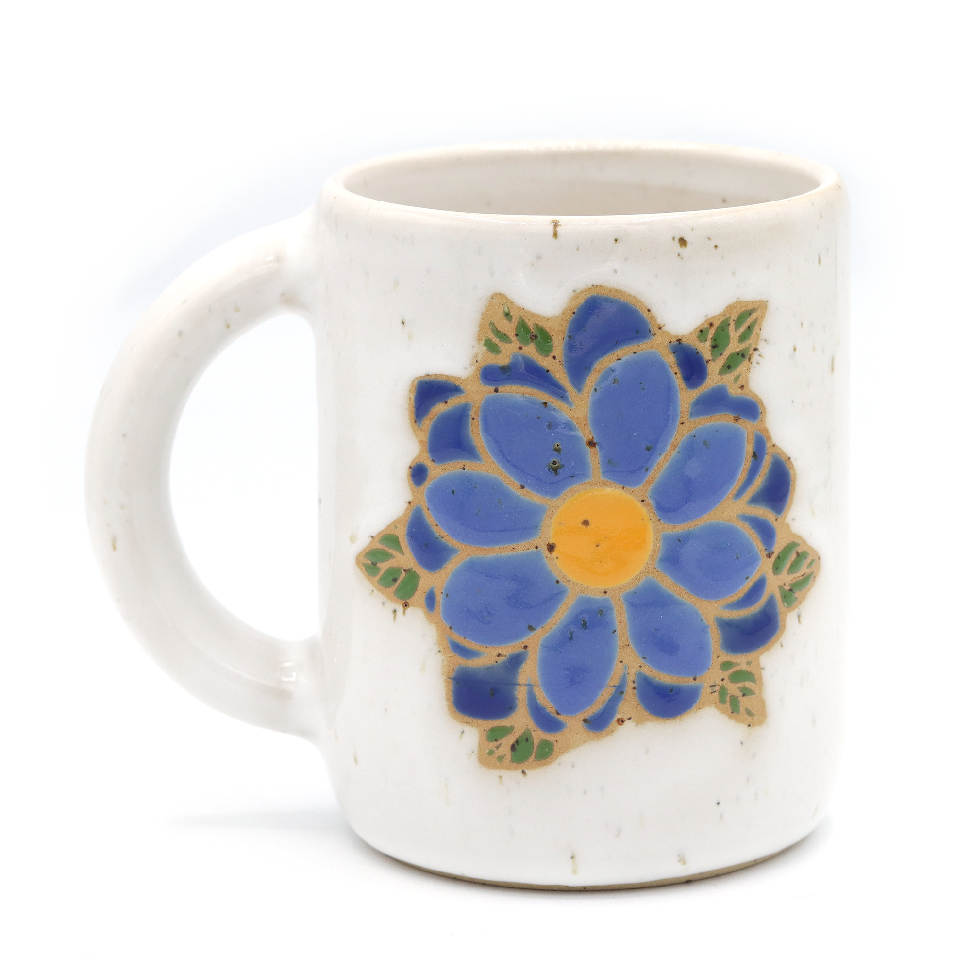 Mok Flower Blauw