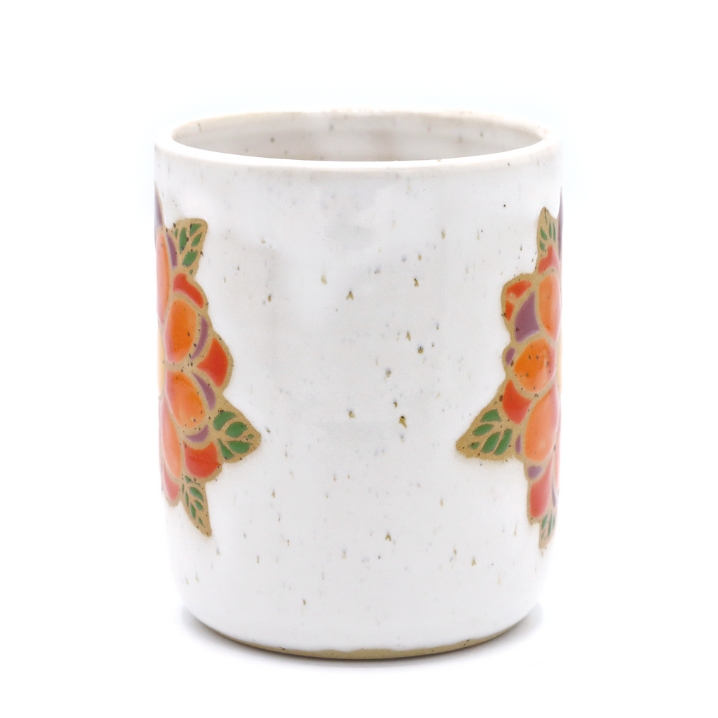 Mug Flower Orange