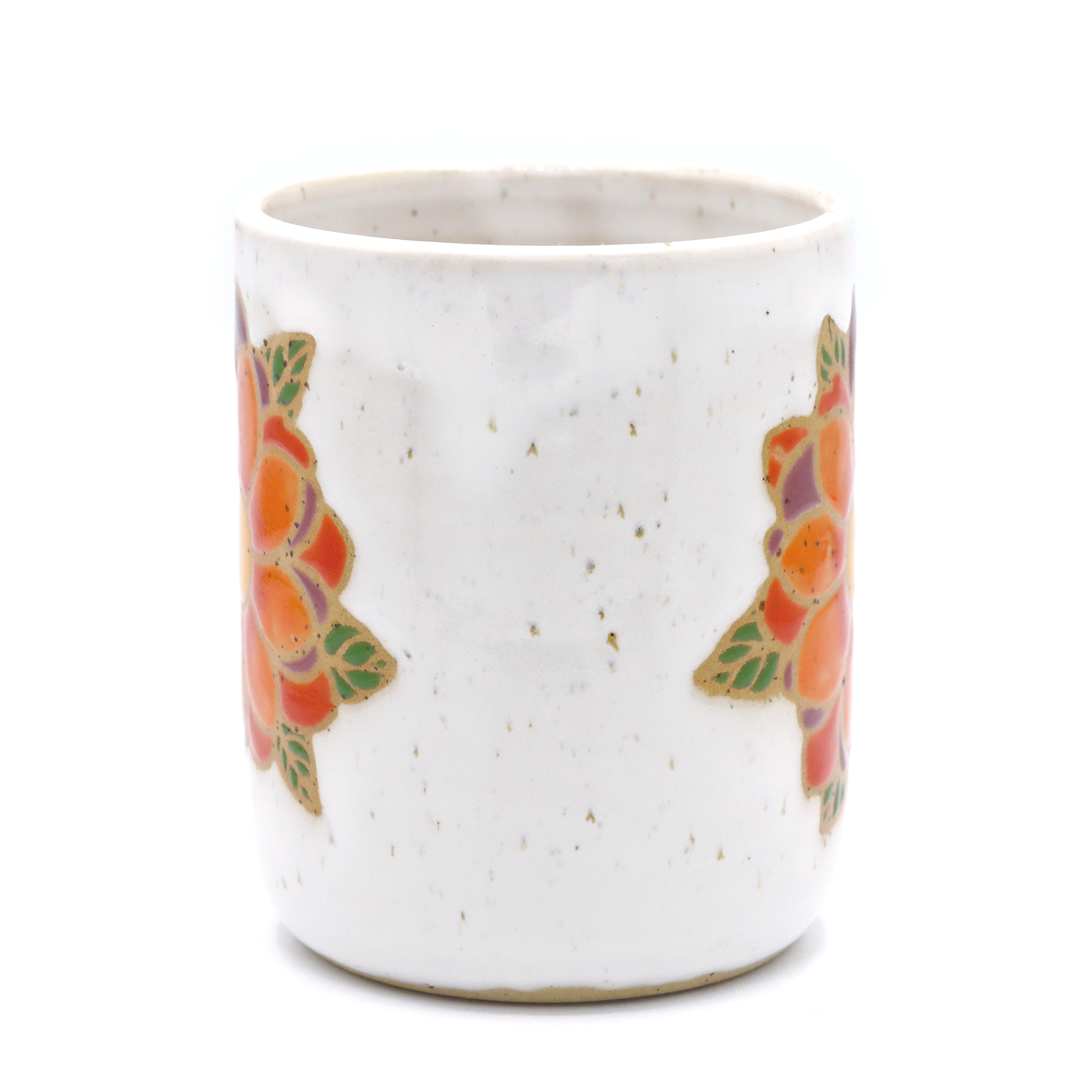 Mug Flower Orange