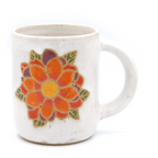 Mug Flower Orange