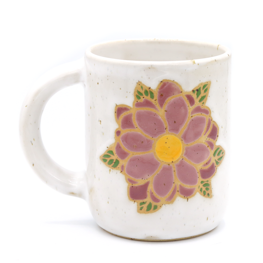 Mug Flower Purple