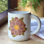 Mug Flower Purple