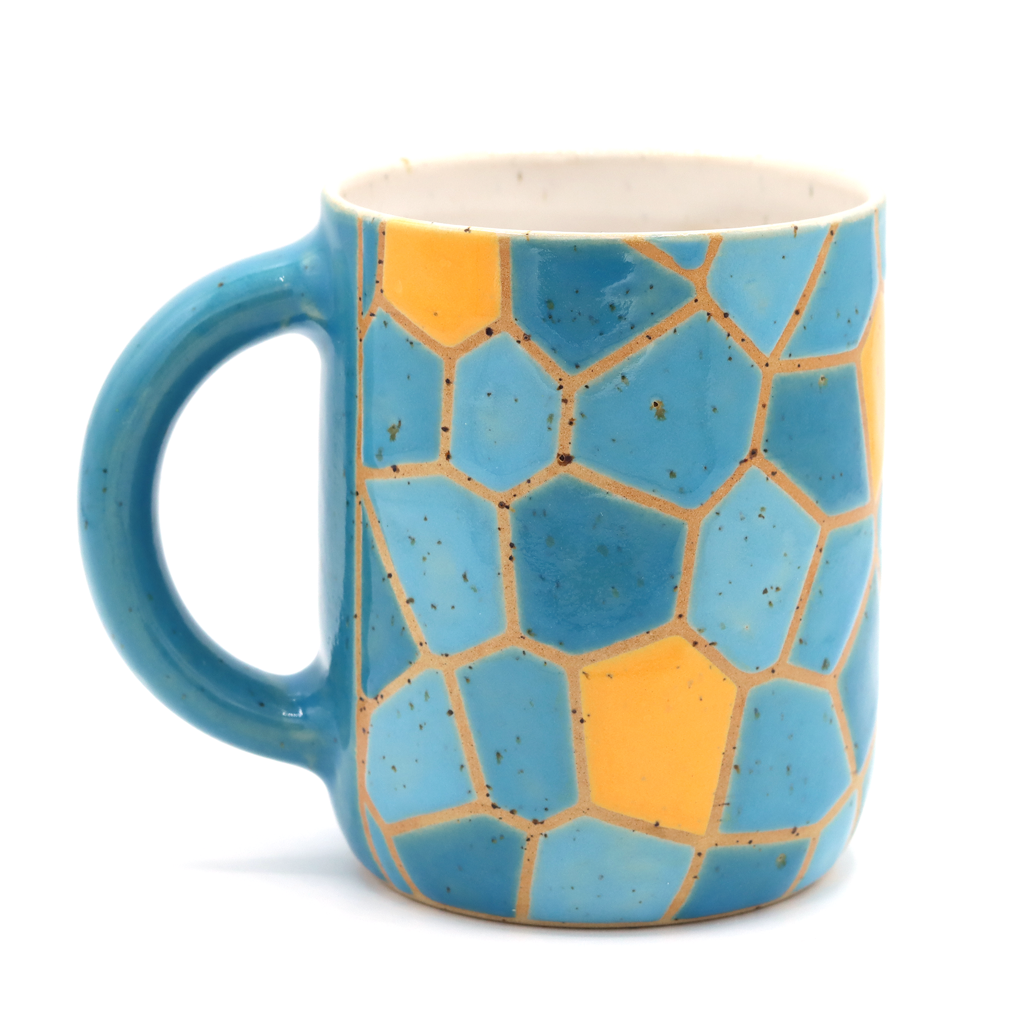 Mok Mosaic Blue Yellow