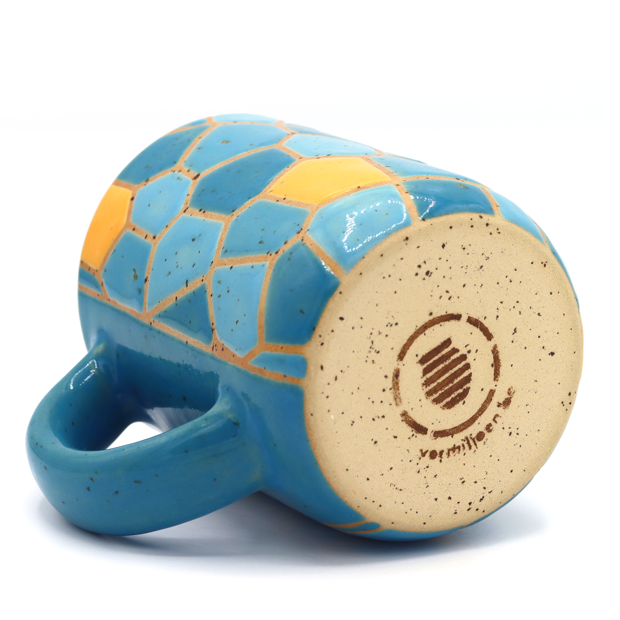 Mok Mosaic Blue Yellow