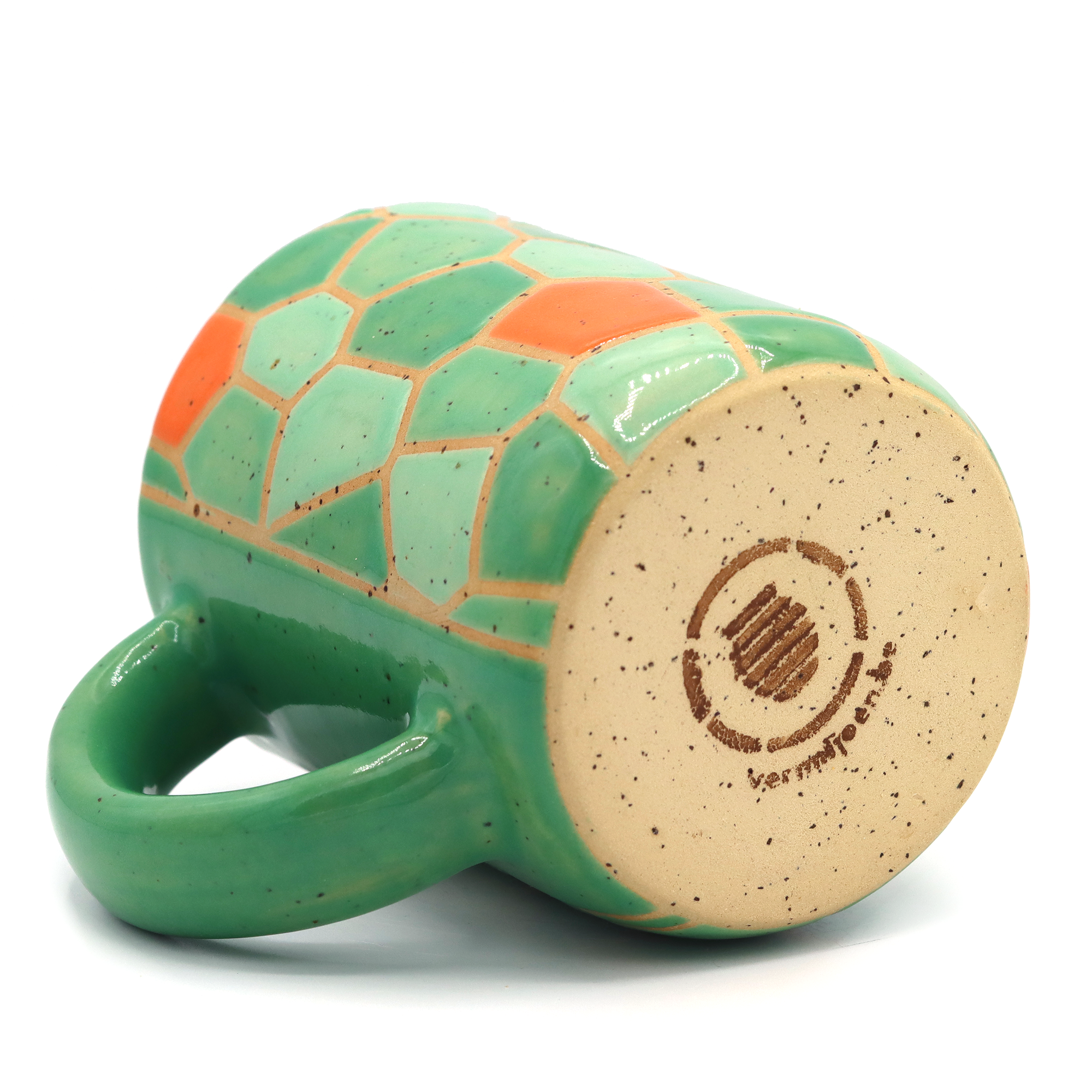 Mok Mosaic Green Orange