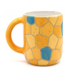 Mug Mosaic Yellow & Blue