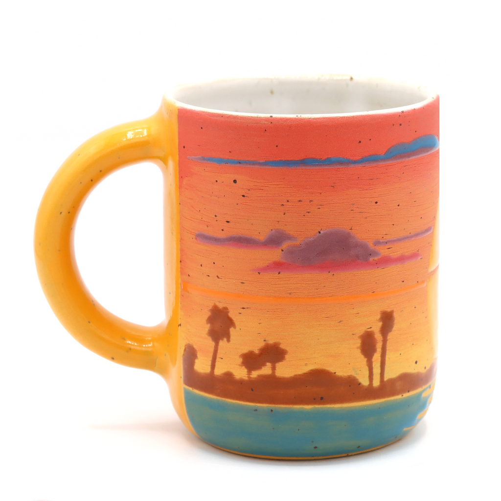 Mug Sunset & Palms